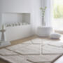 Origins Stack Cream Rug, thumbnail 1 of 5
