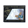 Stitch Where You've Been Vegan Leather Passport Cover, thumbnail 10 of 12