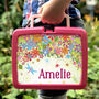 Personalised Plastic Floral Lunch Box Design, thumbnail 1 of 6