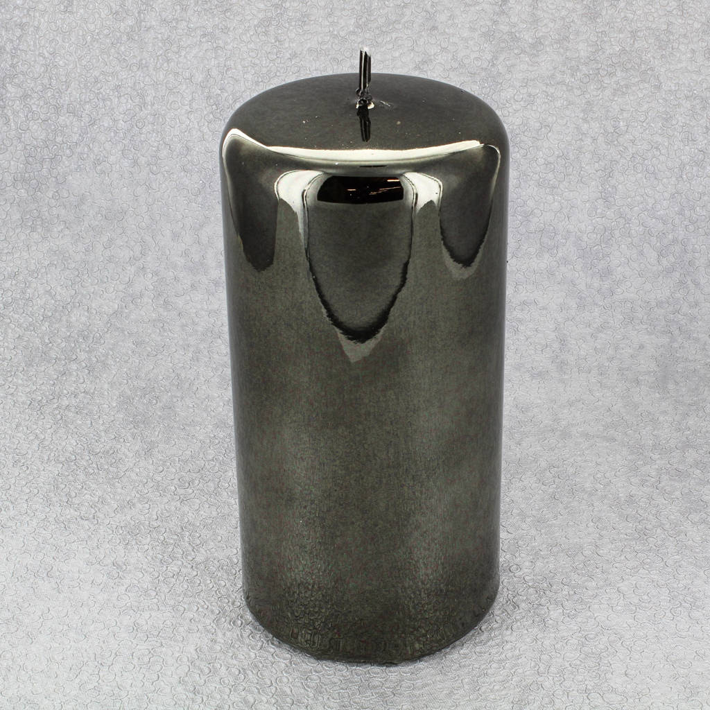 Grey Glass Effect Candles By G Decor By G Decor