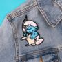 The Smurfs Poet Smurf Sew On Patch, thumbnail 2 of 2