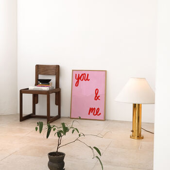 You And Me New Home Wall Art Print, 5 of 8