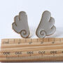 Angel Wings Set Of Two Enamel Lapel Pins, thumbnail 4 of 9
