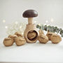 Wooden Nutcracker And Personalised Wishing Walnuts, thumbnail 1 of 5