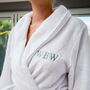 Personalised Fleece Dressing Gown, thumbnail 2 of 12