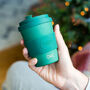 Personalised Etched Initials Reusable Coffee Cup, thumbnail 2 of 11