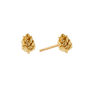 Baby Pine Cone Earrings Gold/Silver, thumbnail 5 of 11