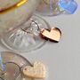 Mini Melting Heart Wine Glass Charm Set, Perfect For Dinner Parties, thumbnail 7 of 9