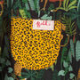 Reversible Jungle Cheetah Kids Cotton Trousers, thumbnail 6 of 8