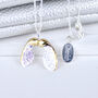 Personalised Silver And Gold Sycamore Leaf Necklace, thumbnail 5 of 10