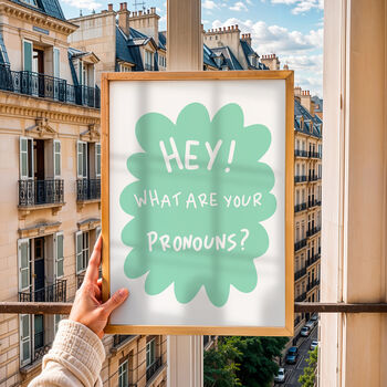 Hey! What Are Your Pronouns? Print, 2 of 8