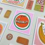 Fantasy Fruit Labels Mini Print Set, thumbnail 6 of 9