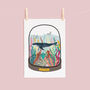 Ocean Bell Jar Print, thumbnail 2 of 4