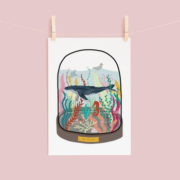 Ocean Bell Jar Print, 2 of 4