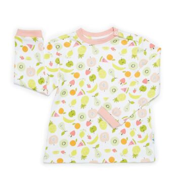 Fruit Print 100% Organic Cotton Long Sleeve T Shirt, 2 of 3
