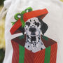 Personalised Dog Christmas Sack Treat Bag, thumbnail 10 of 12