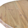 Round Folding Coffee Table 50cm Recycled Wood, thumbnail 3 of 6