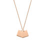 Minimalist Personalised Initial Tag Necklace, thumbnail 6 of 8