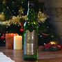 Christmas Personalised Gin With Pewter Bow Label, thumbnail 1 of 6