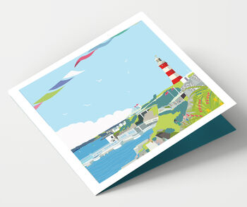 Set Of Eight Devon Coast Cards, 7 of 9