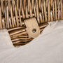 Rectangular Partition Laundry Basket, thumbnail 4 of 6