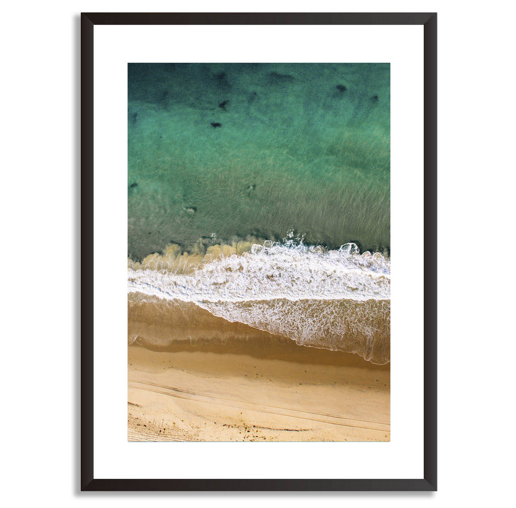 Coast Art Print Summer Beach Framed Art By Abstract House