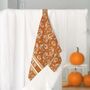 Designer Inspired Hello Autumn Tea Towel, thumbnail 4 of 8