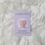 Rose Quartz Guardian Angel Crystal Healing Gift, thumbnail 2 of 3