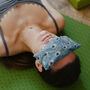 Relaxation Lavender Eye Pillow Green Garden Print, thumbnail 2 of 5