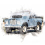 Landrover Defender Personalised Print, thumbnail 3 of 12