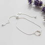 40th Birthday Bead Slider Bracelet, thumbnail 1 of 3
