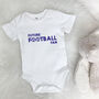 Future Football Fan Babygrow, thumbnail 1 of 10