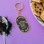 In Coffee We Trust Keyring Coffee Gifts, thumbnail 5 of 7