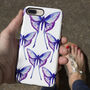 Rainbow Moths Tough Matt Phone Case, thumbnail 1 of 5