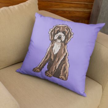Personalised Pet Portrait Cushion, 3 of 11