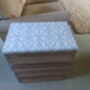 Vintage Style Double Crate Seat With One Inch Cushion, thumbnail 5 of 6