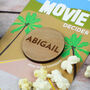 Personalised Movie Decision Maker Wooden Flip Coin, thumbnail 2 of 5