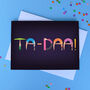 'Ta-daa!' Birthday Card, thumbnail 1 of 2