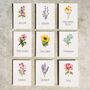 Wildflower Floral Table Name Card, thumbnail 11 of 13