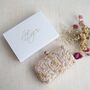 Asha Nude Pink Rose Clasp Clutch, thumbnail 4 of 4