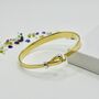 The Elegant Christmas Gift Bangle – Two Tone Finish, thumbnail 1 of 5