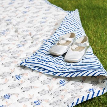 Reversible Baby Play Mat /Duvet, 2 of 5