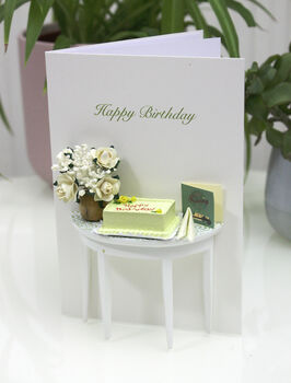 Birthday Cake Luxury Card, 4 of 11