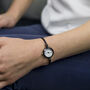 Multicolour Stainless Steel Roman White Bracelet Watch, thumbnail 7 of 10