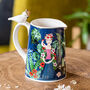 Frida Kahlo Botanical Giftboxed Oversized Teacup, thumbnail 5 of 6