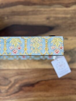 Luxury Wood Lacquer Coated Serving Tray, Indian Printed Serveware, 10 of 12
