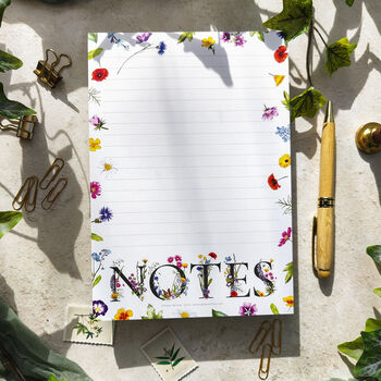 Wildflower Notes Stationery Gift Set, 5 of 6