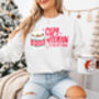 Cozy Season Festive Christmas Jumper For Women, thumbnail 6 of 8