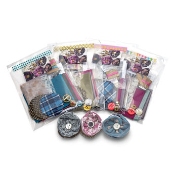 Diy Silk And Lace Brooch Making Kit, 8 of 9