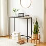 Slim Console Table For Hallway Compact Display Table, thumbnail 2 of 12